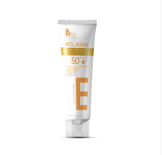 Kolagra Sun Screen dry touch Gel Cream SPF50+.50ML