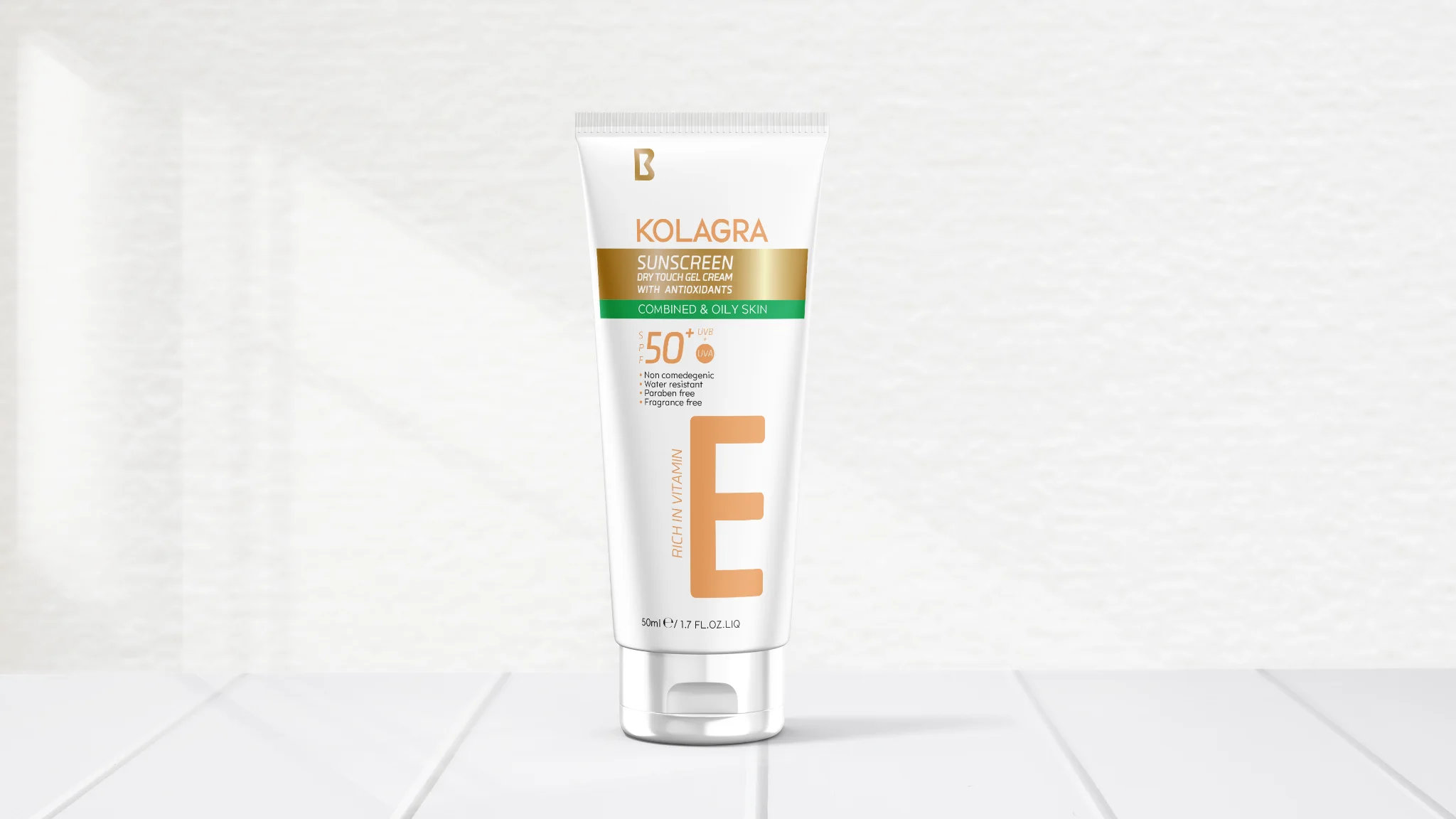 Kolagra Sun Screen dry touch Gel Cream SPF50+.50ML – Biostream