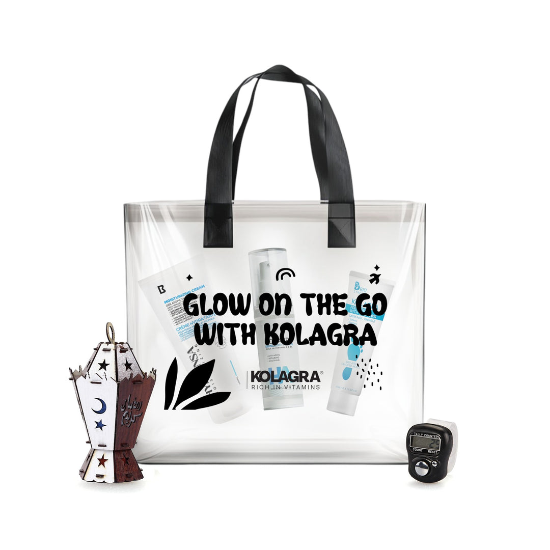 Kolagra Daily Essential Bag (Oily Cleanser, Roll-On, Sunscreen) - Biostream main image 0