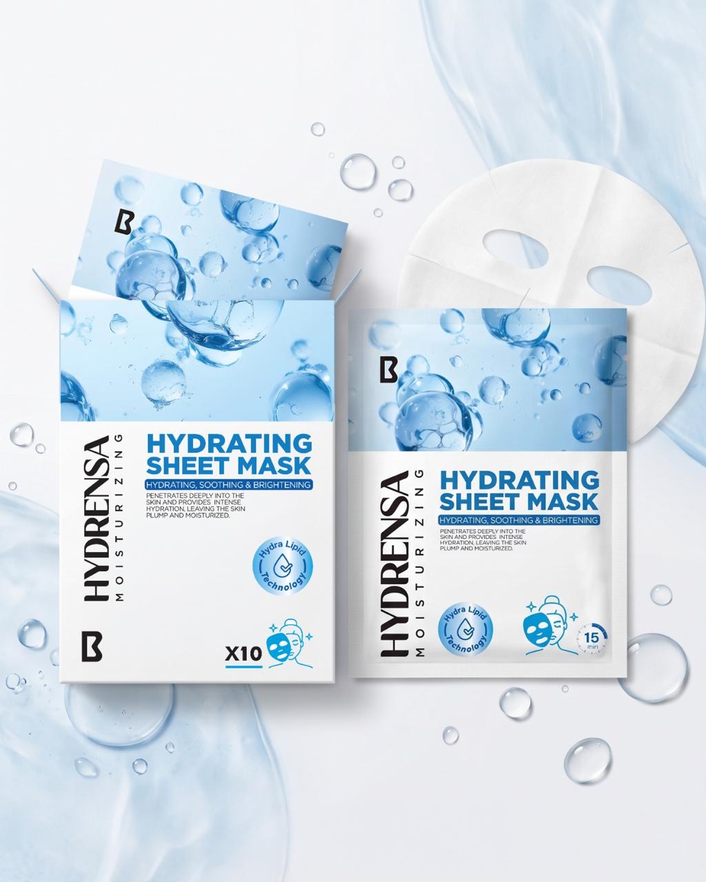 Hydrensa Hydrating Sheet Mask – 10 Pack