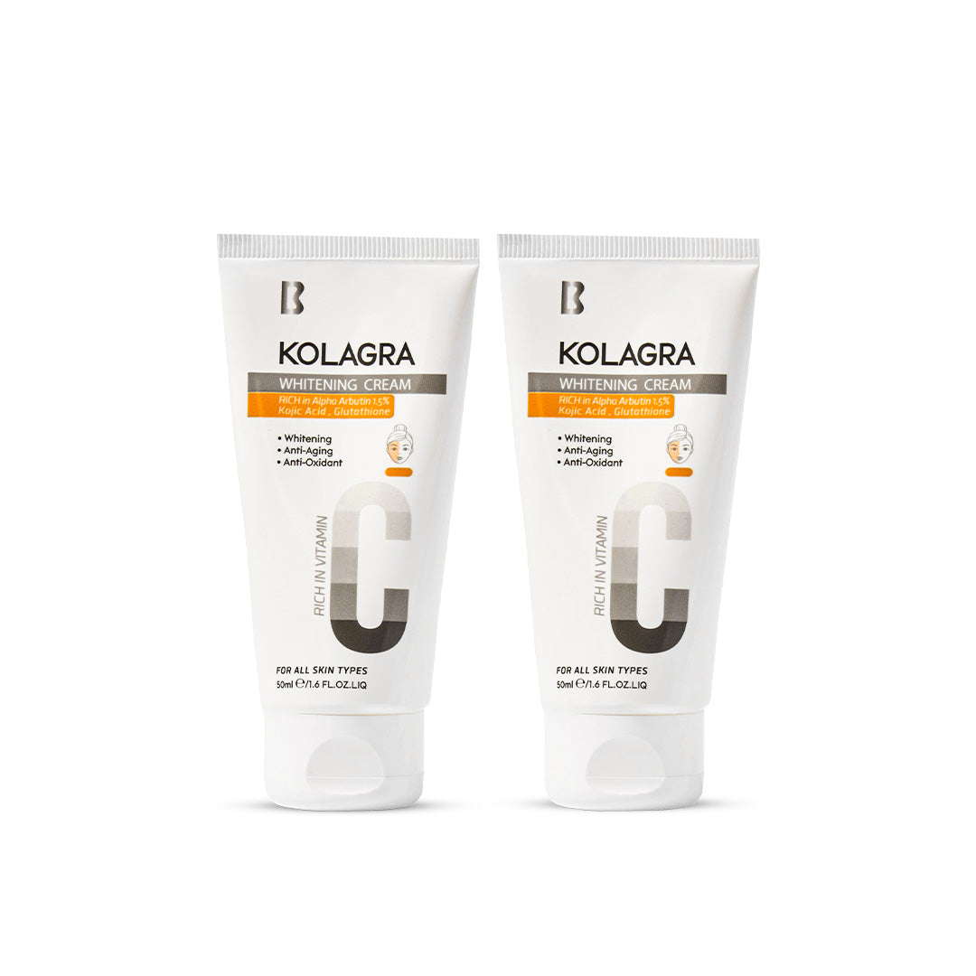 Kolagra Offer Kolagra Whitening Alpha Arbutin 1.5% Cream (1+1)