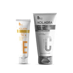 Load image into Gallery viewer, Kolagra offer sun screen gel cream +Facial wash vitamin c
