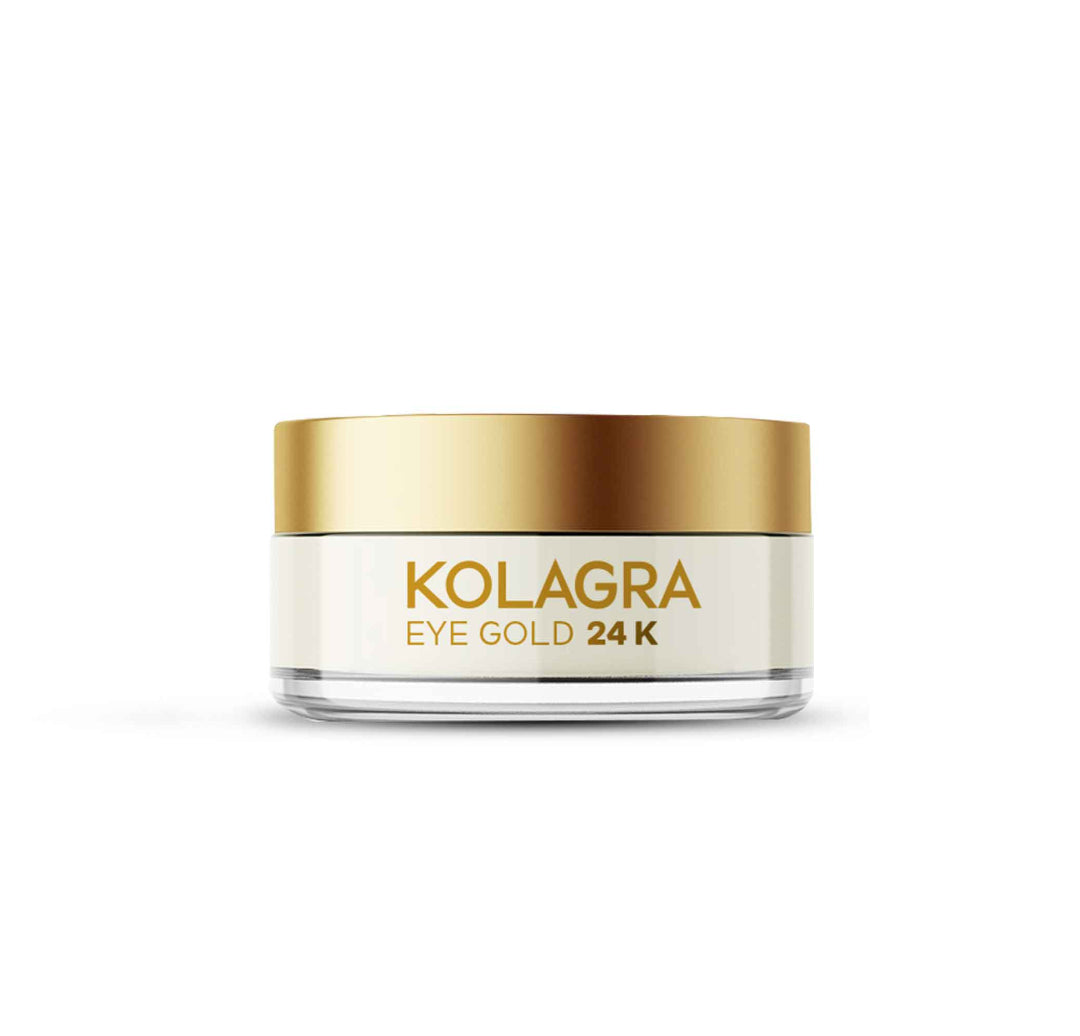 Kolagra eye contour gel with gold Particles 24k