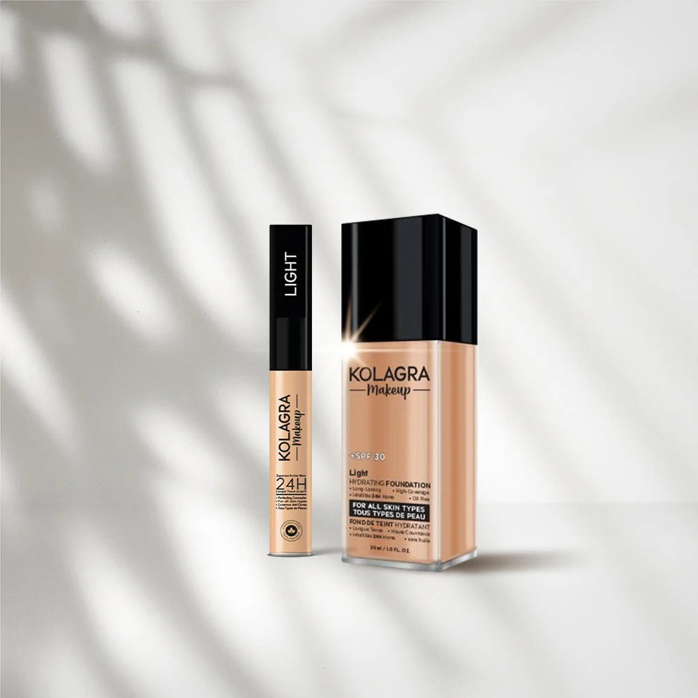 Kolagra  Offer Makeup Foundation Light+ Concealer Light