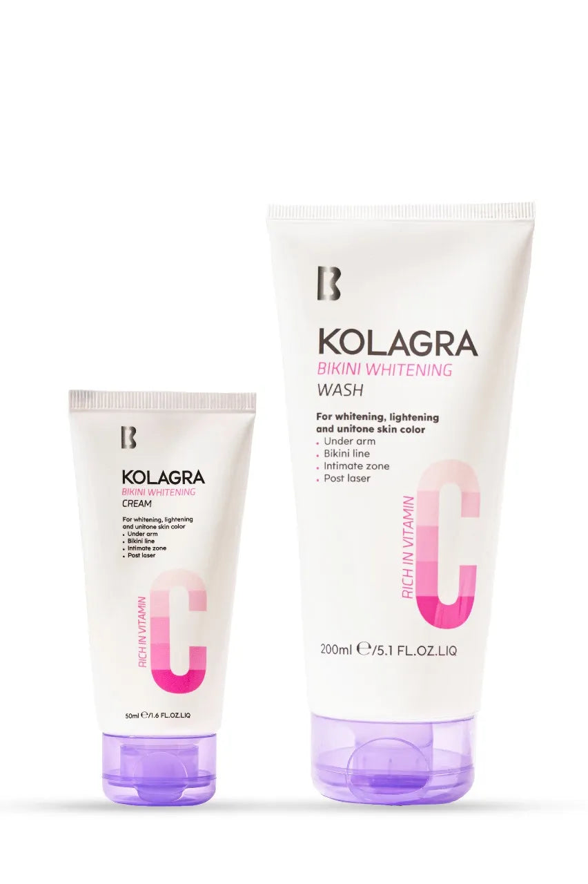 Kolagra Offer Bikini Routine ( Bikini wash + Bikini Cream) 200+50 ml