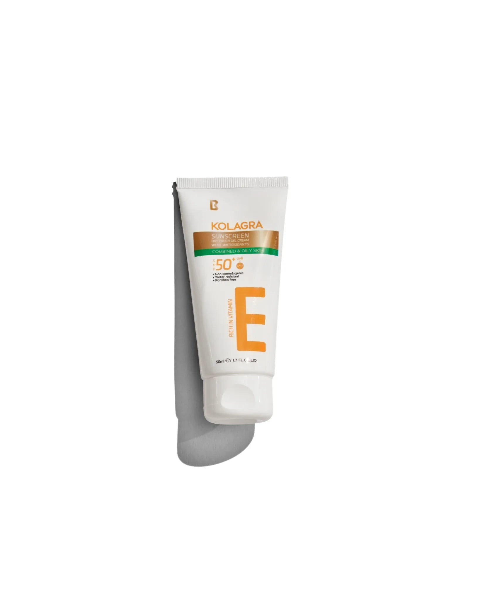 Kolagra Sun Screen dry touch Gel Cream SPF50+.50ML