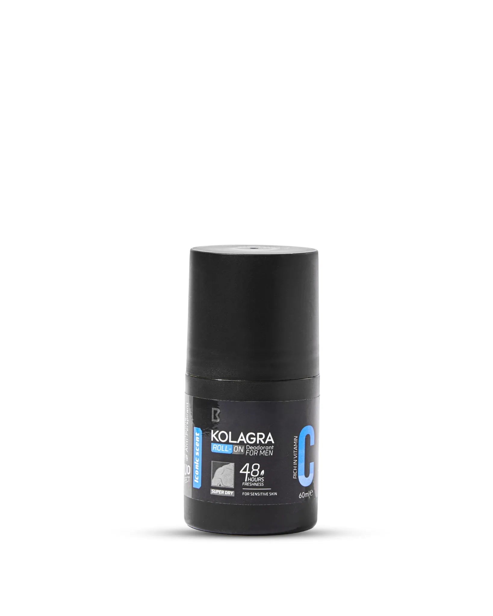 Kolagra Super Dry 48H Men's Roll-On Deodorant Iconic Scent