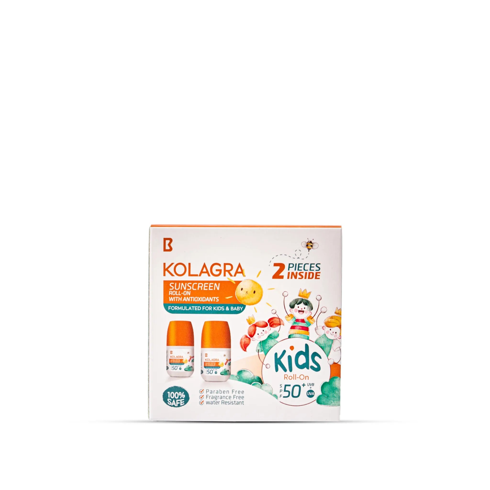KOLAGRA Offer Sunscreen roll-on with anti-oxidants (1+1)