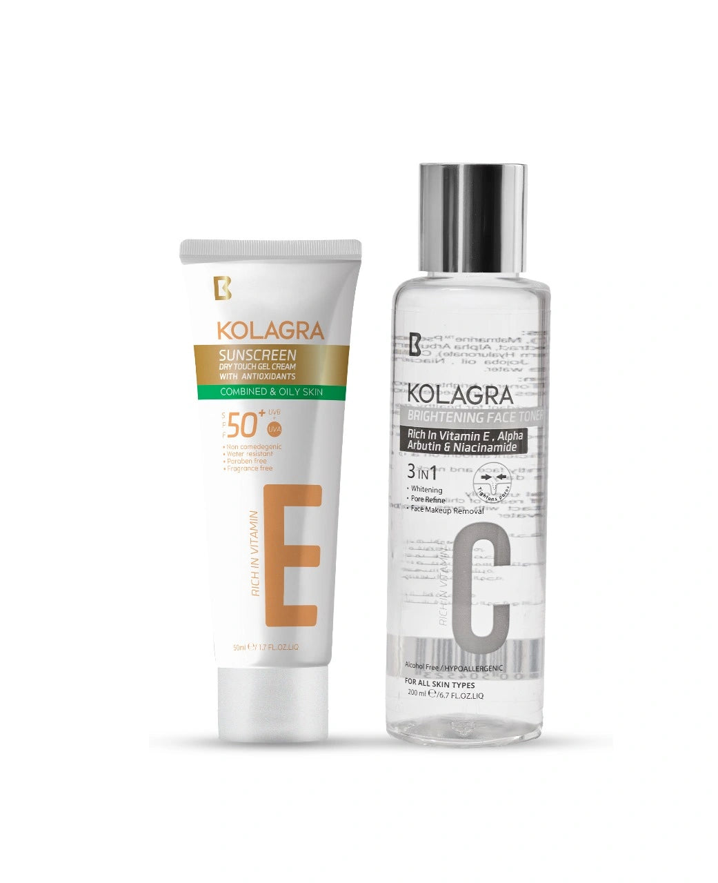 Offer kolagra Sunscreen Gel Cream + Toner