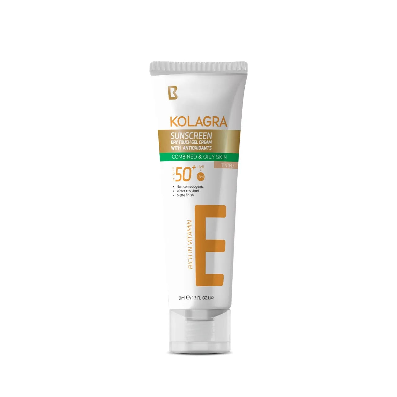 kolagra Tinted sun screen Gel cream SPF50+