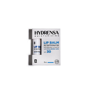 Hydrensa moisturizing lip Balm dry and cracked lips.