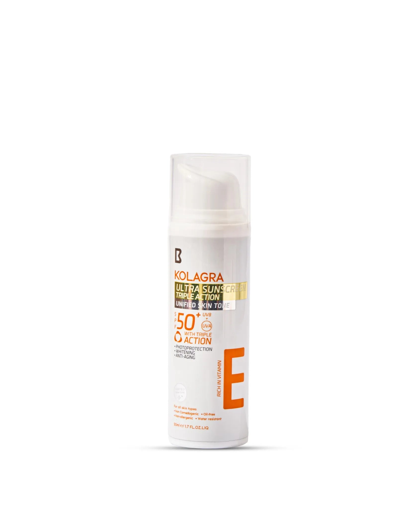 Kolagra Ultra Sunscreen Triple action SPF50+