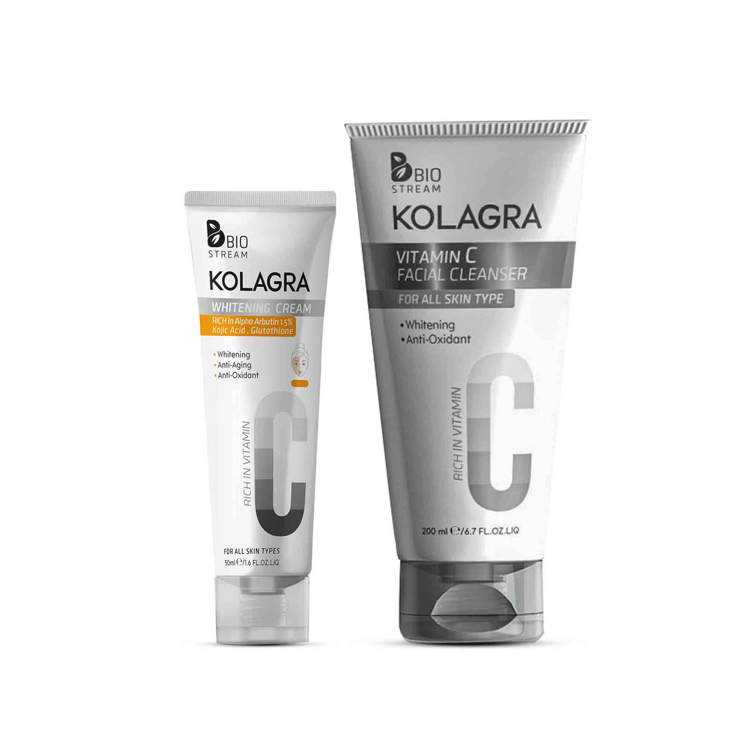 Kolagra Offer Facial Wash+Whitening Cream