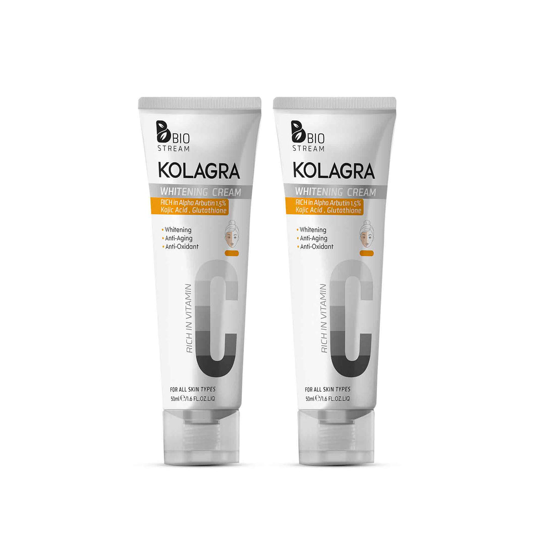 Kolagra Offer Whitening Cream with alpha Arbutin (1+1)